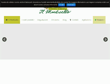 Tablet Screenshot of ilmonticello.it